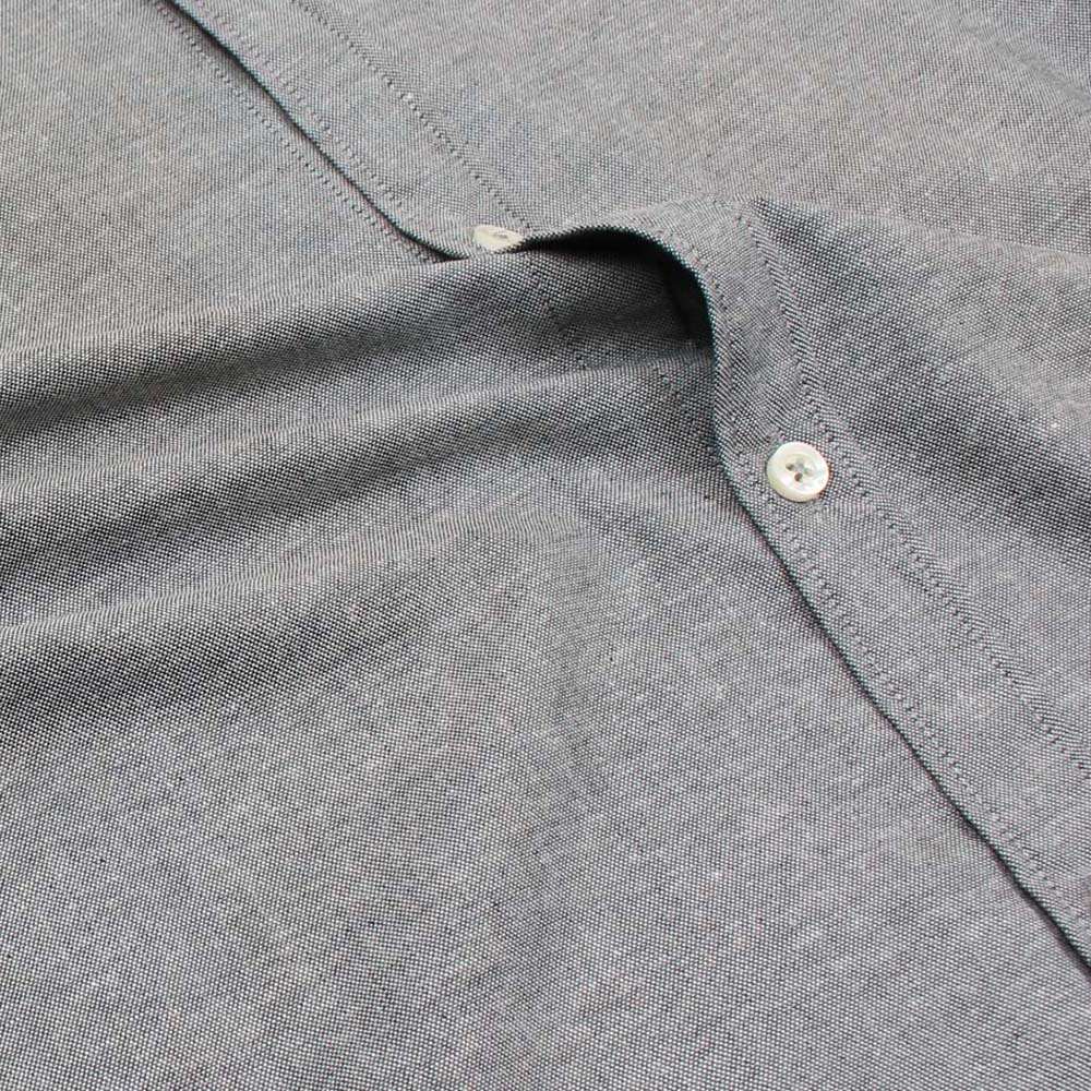 Men’s Cotton Oxford Casual Shirt – Grey - Styrex