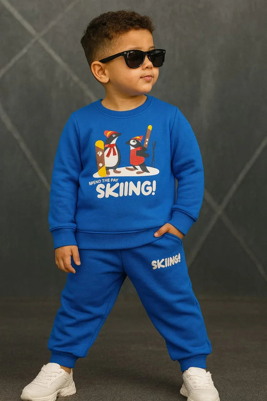 Kids Cotton Fleece Tracksuits