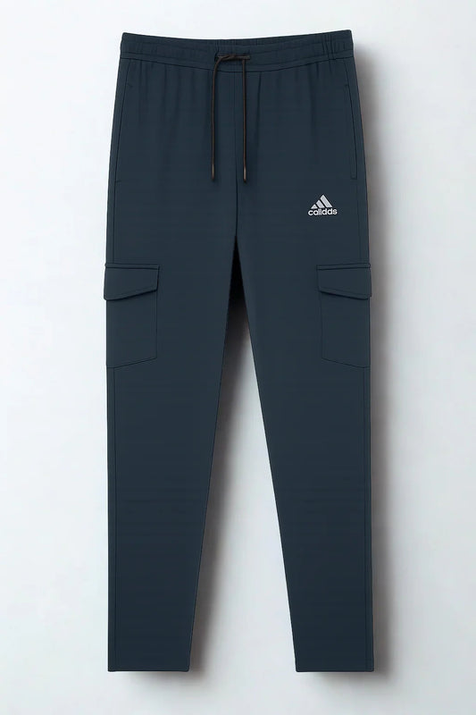 Imported Spandex Fabric Trouser 4 - Pocket (Blue) - Styrex