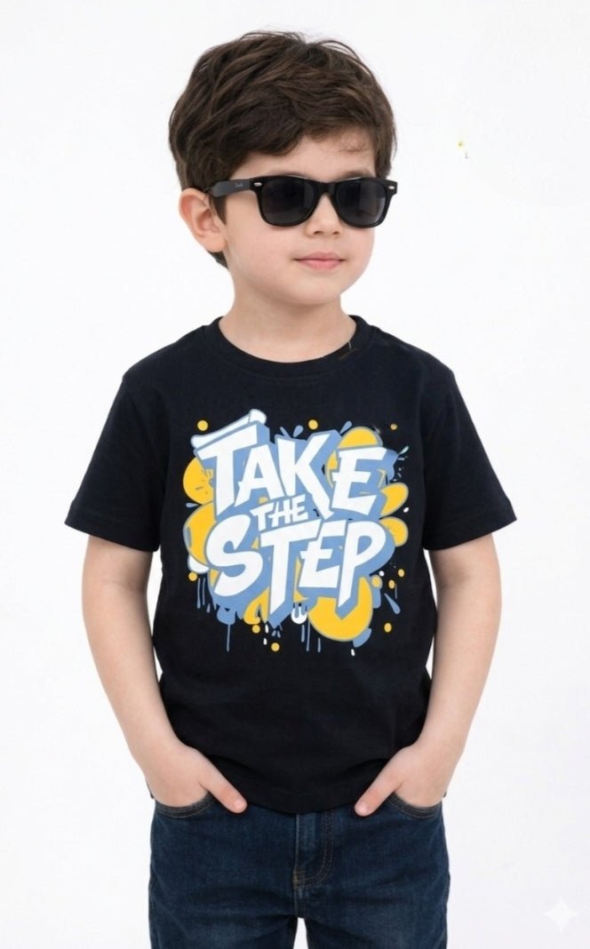 Kids Graphics T-Shirt – Black - Styrex
