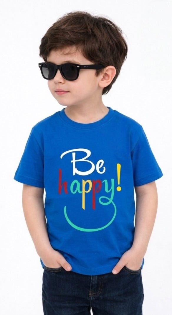 Kids Graphics T-Shirt – Royal Blue - Styrex
