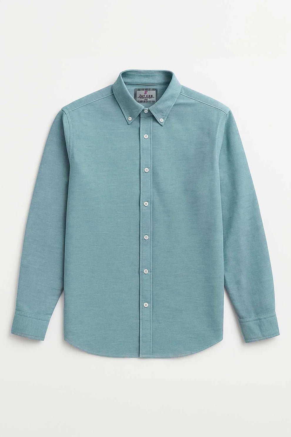 Men’s Cotton Oxford Casual Shirt – Ferozi - Styrex