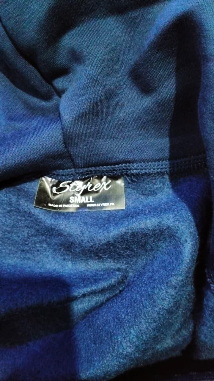 Premium Zip - Up Hoodie – Unisex (Navy) - Styrex